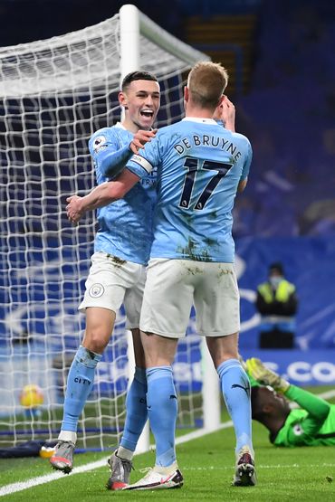 76 assists en 170 matches de Premier League pour De Bruyne/ 76 assists en 170 matches de Premier League pour De Bruyne/