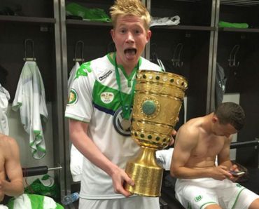 Kevin De Bruyne a remporté la Coupe d'Allemagne avec Wolfsburg en 2015 Kevin De Bruyne a remporté la Coupe d'Allemagne avec Wolfsburg en 2015