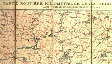 Carte pour vélo de Loire-Atlantique (éditeur local Th. Veloppé) (non datée) Carte pour vélo de Loire-Atlantique (éditeur local Th. Veloppé) (non datée)