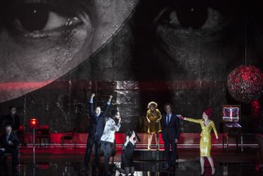 Don Giovanni à la Monnaie : Andreas Wolf (Leporello), Rinat Shaham (Donna Elvira), Julie Mathevet (Zerlina), Topi Lehtipuu (Don Ottavio), Barbara Hannigan (Donna Anna) Don Giovanni à la Monnaie : Andreas Wolf (Leporello), Rinat Shaham (Donna Elvira), Julie Mathevet (Zerlina), Topi Lehtipuu (Don Ottavio), Barbara Hannigan (Donna Anna)