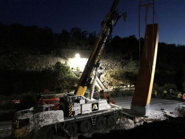 La E411 fermée la nuit de samedi à dimanche pour le placement de l'Arc majeur La E411 fermée la nuit de samedi à dimanche pour le placement de l'Arc majeur