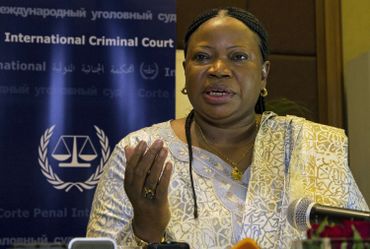 La procureur de la Cour pénale internationale Fatou Bensouda. La procureur de la Cour pénale internationale Fatou Bensouda.
