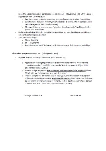 Verviers : les partis politiques peuvent-ils sortir de la crise ? Ce samedi le Cartel et Ecolo revoient Aydin Verviers : les partis politiques peuvent-ils sortir de la crise ? Ce samedi le Cartel et Ecolo revoient Aydin
