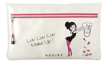 Trousse à maquillage Nocibé, 12,95 euros
Trousse à maquillage Nocibé, 12,95 euros