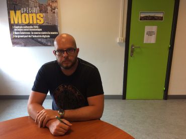 Jean-Xavier Leroy est médiateur au service prévention de la ville de Mons Jean-Xavier Leroy est médiateur au service prévention de la ville de Mons