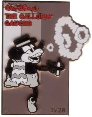 Un des premiers cartoons de Mickey, The Gallopin' Gaucho Un des premiers cartoons de Mickey, The Gallopin' Gaucho