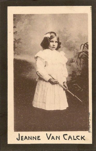 Jeanne Van Calck, la petite innocente âgée de 8 ans Jeanne Van Calck, la petite innocente âgée de 8 ans