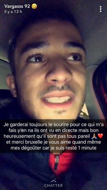Incidents à la Monnaie: les réactions du snapchatteur Vargasss92 Incidents à la Monnaie: les réactions du snapchatteur Vargasss92