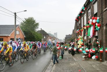 Le peloton du Tour d'Italie Le peloton du Tour d'Italie