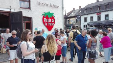 Le "Frais'itval" au Musée de la fraise de Wépion Le "Frais'itval" au Musée de la fraise de Wépion
