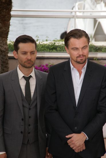 Tobey Maguire et Leonardo DiCaprio Tobey Maguire et Leonardo DiCaprio