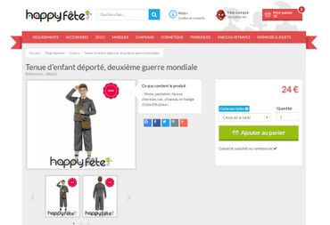 Le site Rue du Commerce choque avec la vente d'un costume d'"enfant déporté" Le site Rue du Commerce choque avec la vente d'un costume d'"enfant déporté"