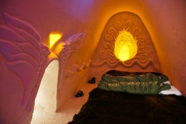 Une nuit dans un palais de glace en Finlande Une nuit dans un palais de glace en Finlande