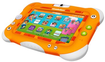 La tablette Nickelodeon est commercialisée à 99,99 euros. La tablette Nickelodeon est commercialisée à 99,99 euros.
