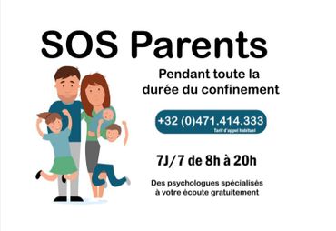 "Pour nos SOS à nous, parents d'enfants handicapés, il n'y a jamais eu de numéro à appeler!" "Pour nos SOS à nous, parents d'enfants handicapés, il n'y a jamais eu de numéro à appeler!"