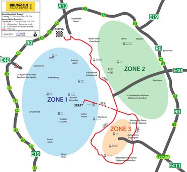 Tour de France à Bruxelles: quel impact sur la mobilité? Tour de France à Bruxelles: quel impact sur la mobilité?
