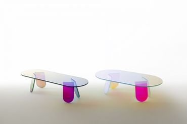 "Shimmer" de Patricia Urquiola pour Glas Italia. "Shimmer" de Patricia Urquiola pour Glas Italia.