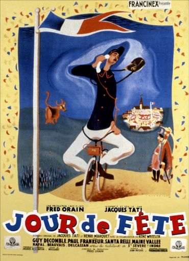 Jour de fête, le premier long-métrage de Jacques Tati Jour de fête, le premier long-métrage de Jacques Tati