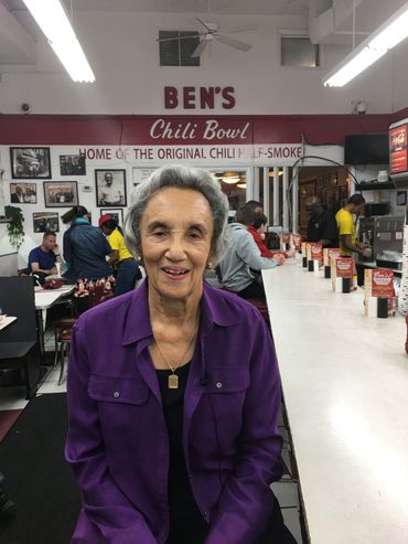 Virginia Ali, propriétaire du Ben’s Chili Bowl. Virginia Ali, propriétaire du Ben’s Chili Bowl.
