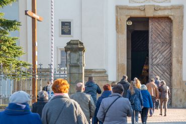 Affluence à la messe du Jeudi Saint