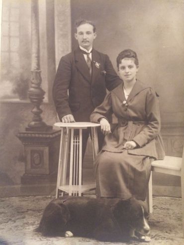 Edward Penhurst Phillips et Gabrielle Hubert Edward Penhurst Phillips et Gabrielle Hubert
