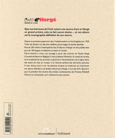 L'Art d'Hergé L'Art d'Hergé