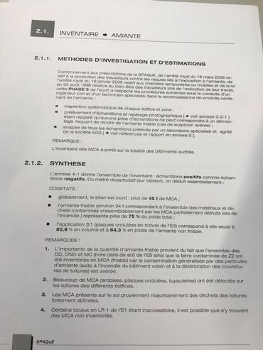 Colfontaine: la commune rassure après une fausse alerte à l'amiante Colfontaine: la commune rassure après une fausse alerte à l'amiante