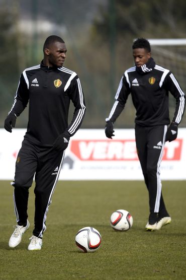 Christian Benteke et Divock Origi Christian Benteke et Divock Origi