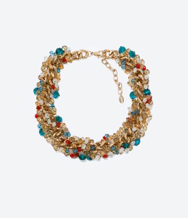 Collier Zara, 22,95 euros Collier Zara, 22,95 euros