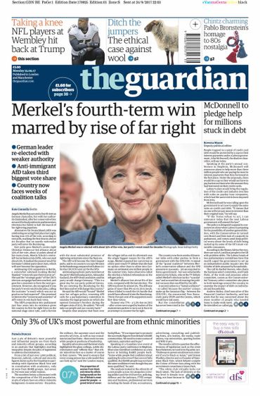 Elections législatives en Allemagne - Une victoire "amère" voire "cauchemardesque", selon la presse Elections législatives en Allemagne - Une victoire "amère" voire "cauchemardesque", selon la presse