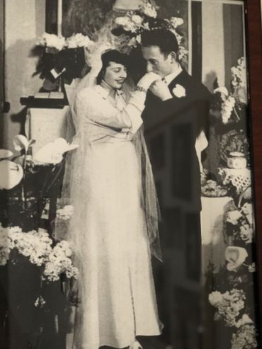 Henri Kichka le jour de son mariage avec Lucia Swierczynski, celle qui l'a fait redevenir quelqu'un Henri Kichka le jour de son mariage avec Lucia Swierczynski, celle qui l'a fait redevenir quelqu'un