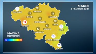 Météo de ce mardi : pluie, vent et grande douceur Météo de ce mardi : pluie, vent et grande douceur