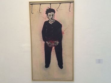 Stéphane Mandelbaum, autoportrait au crochet Stéphane Mandelbaum, autoportrait au crochet