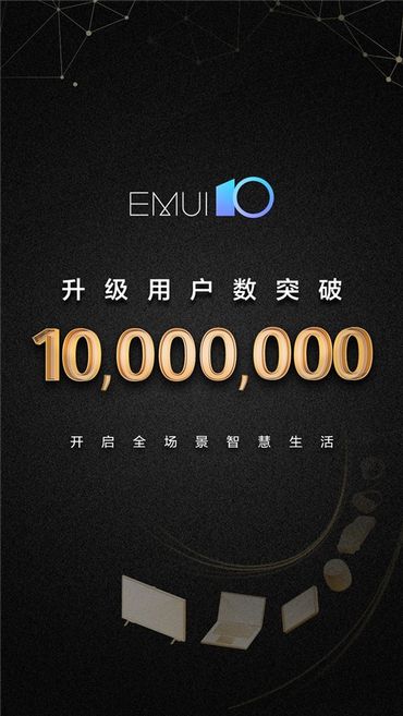 Huawei revendique plus de 10 millions de smartphones sous EMUI 10 Huawei revendique plus de 10 millions de smartphones sous EMUI 10