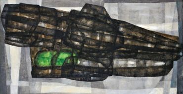UBAC Raoul (1910-1985), Couple, pommes, pain, 1949 Huile sur toile UBAC Raoul (1910-1985), Couple, pommes, pain, 1949 Huile sur toile