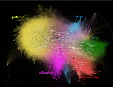 Présidentielle française: un débat calme sur le plateau, agité sur internet (infographies) Présidentielle française: un débat calme sur le plateau, agité sur internet (infographies)
