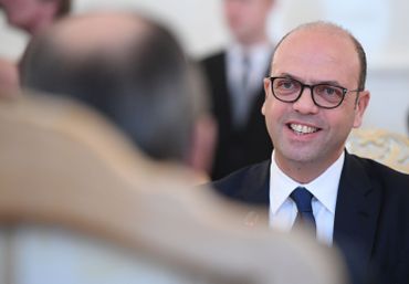 Le ministre des Affaires étrangères italien Angelino Alfano Le ministre des Affaires étrangères italien Angelino Alfano
