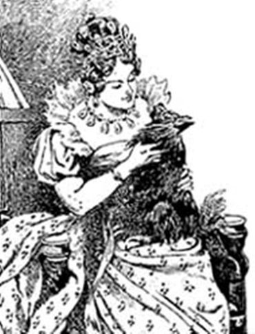 Fritzkin dans les bras de Marie-Louise Fritzkin dans les bras de Marie-Louise
