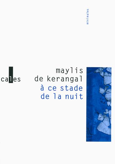à ce stade de la nuit - Maylis de Kérangal à ce stade de la nuit - Maylis de Kérangal