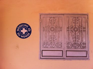 Le bureau de Médecins du Monde, à Agadez Le bureau de Médecins du Monde, à Agadez