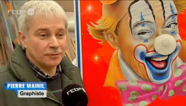 Portrait de Pierre Mainil, créateur de décors de cirque étonnamment célèbre Portrait de Pierre Mainil, créateur de décors de cirque étonnamment célèbre