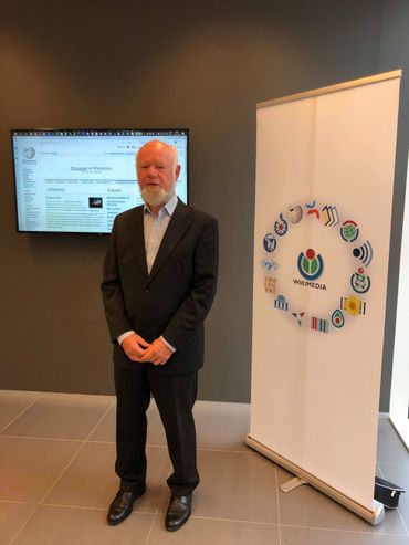 Geert Van Pamel, président de la fondation WikimediA Belgique ©RTBF Geert Van Pamel, président de la fondation WikimediA Belgique ©RTBF