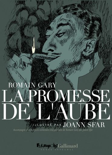 "La promesse de l'aube" de Romain Garry, illustrée par Joann Sfar "La promesse de l'aube" de Romain Garry, illustrée par Joann Sfar