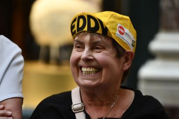 A Bruxelles, 75 000 personnes ont assisté à la présentation des coureurs du Tour de France (photos) A Bruxelles, 75 000 personnes ont assisté à la présentation des coureurs du Tour de France (photos)