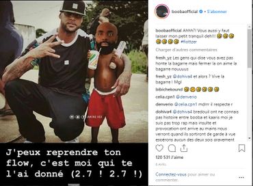 Booba humilie Kaaris suite à leur embrouille Booba humilie Kaaris suite à leur embrouille