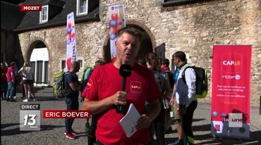 Eric Boever, capitaine de l'équipe des marcheurs parcourant les 100 km. Eric Boever, capitaine de l'équipe des marcheurs parcourant les 100 km.