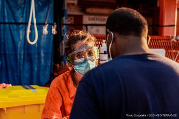 "Notre équipe est composée de 20 personnes aguerries et expérimentées. Certains ont travaillé sur l’Aquarius" "Notre équipe est composée de 20 personnes aguerries et expérimentées. Certains ont travaillé sur l’Aquarius"