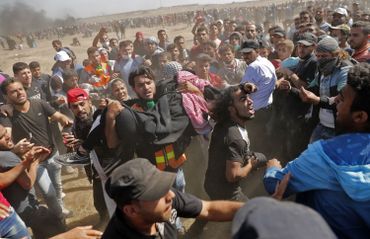 Le gouvernement palestinien accuse Israël de commettre un "horrible massacre". Le gouvernement palestinien accuse Israël de commettre un "horrible massacre".
