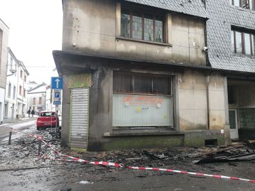 Des commerces ont été touchés. Des commerces ont été touchés.