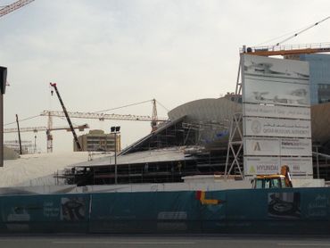 Le nouveau musée national par Jean Nouvel à Doha. Le nouveau musée national par Jean Nouvel à Doha.